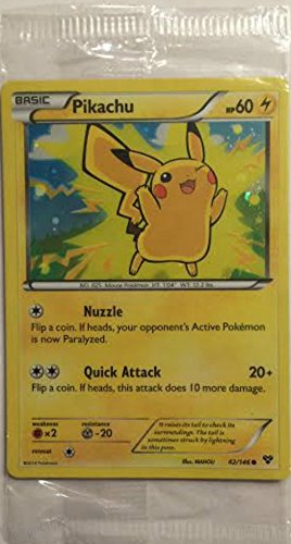 Pokemon - Pikachu (42/146) - XY - Holofoil - Movie Promo - Factory Sealed