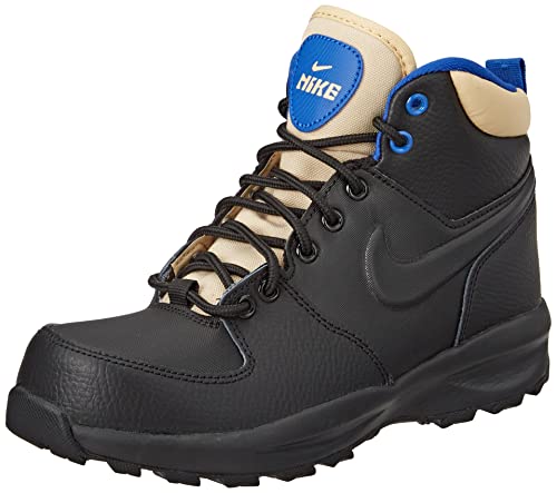 Nike Manoa Ltr Sneaker, Black Black Sesame Game Royal, 38 EU