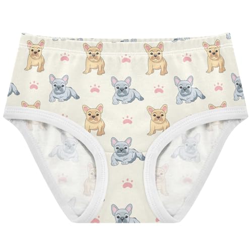 Girls Cotton Underwear Soft Kids Boxer Briefs Tagless Panties for 2-8 Years