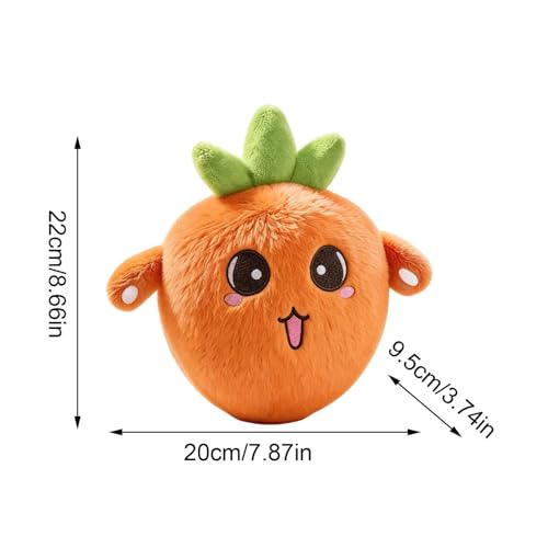 Peluche interactive fruits d'éveil pour bébé et enfant