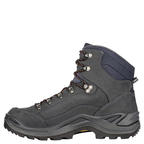 Lowa Herren Renegade GTX Mid Ankle Boot,Navy Orange,43.5 EU