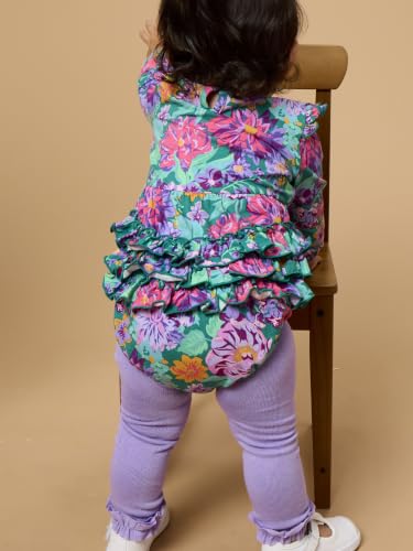 Image of RuffleButts Baby /Toddler Girls Footless Ruffled Tights