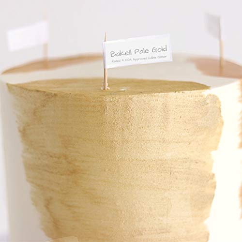 image for Luster Dust - Pale Gold (4g 1x Jar) | Edible Vegan Dust & Paint for Ca