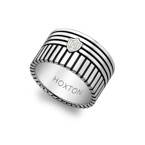 Bague Homme Argent 925/1000 T 68 le bijou idéal du quotidien urbain