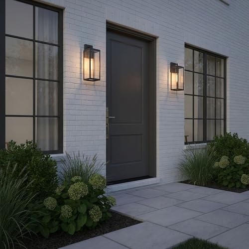 Image of Quoizel Westover 20 inch Outdoor Wall Lantern, Western Bronze | 1-Light, Clear Beveled Glass, E26 Base, ETL Wet Rated