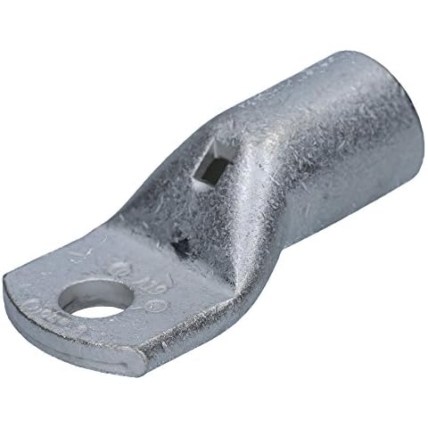 10 Piece A19 CEMBRE M10 Pipe Cable Lug 95 mm² M10 Uninsulated Copper Tin-plated Cover