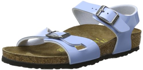 Birkenstock Kids Jungen Unisex Kinder Rio BF Lack Pantoletten,...