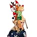 JOYIN Christmas Reindeer Hat Santa Riding a Reindeer for Cute and Festive Christmas Party Dress Up Celebrations, Decorations, Costume Accessories Brown