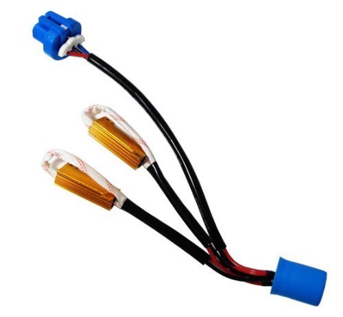 Kit de adaptadores cable de alimentación para bombillas LED 9007/9004 HB5 miniatura 2