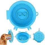 【Diseño Multipropósito】Este es un tazón multifuncional que se puede usar como tapete plegable para lamer, tazón de alimentación lenta para perros, cachorros, gatos y gatitos. Este tapete para lamer está diseñado con una superficie texturizada en 3D para ralentizar el consumo de alimentos, lo que reduce efectivamente la tasa de alimentación de una mascota y extiende el tiempo de comida, mejora la digestión de la salud de manera efectiva.