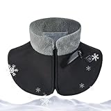 Heizkissen für Hals und Schultern – elektrischer Schulterwärmer | elektrische Wärmflasche mit 3 Ebenen, für Männer und Senioren, zu Hause im Büro, tägliche Entspannung, nach Sport, Zeit