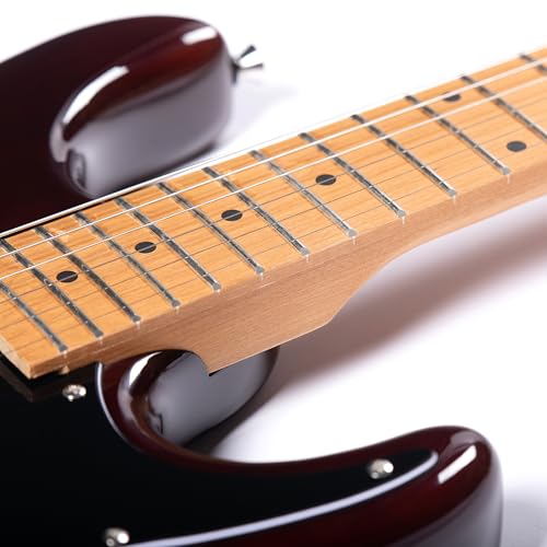 Image of Grote Electric Solid Body Guitar Modern-GST For Beginners (Mocha)