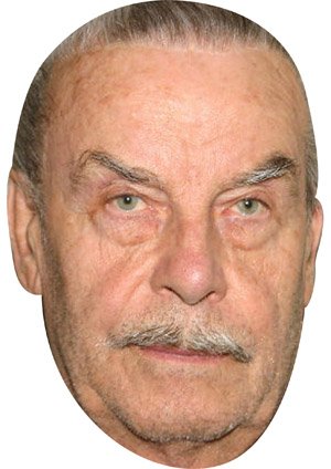 FoxyPrinting Josef Fritzel Celebrity Cardboard Party Face Mask Fancy Dress