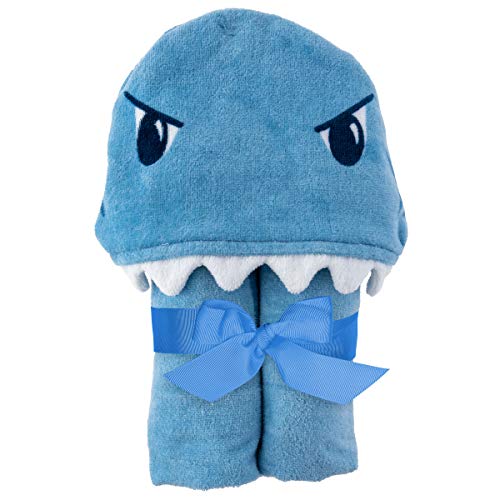 Image of Stephen Joseph Boys HOODED TOWEL, Shark