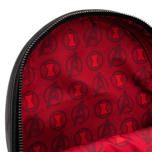 Loungefly x Marvel Black Widow Mini Backpack (One Size, Black)3