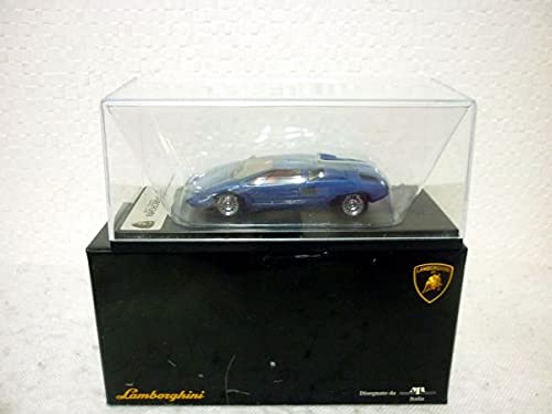 Amazon | MRコレ ランボルギーニ カウンタック LP400 1/43 ミニカー 青