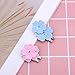 Gosknor Magnetic Golf Ball Marker with Hat Clip, Golf Marker Magnet Hat Clip Set Flower Shape Ball Bag Accessories for Women Men Golfer Gift (Blue, Pink)