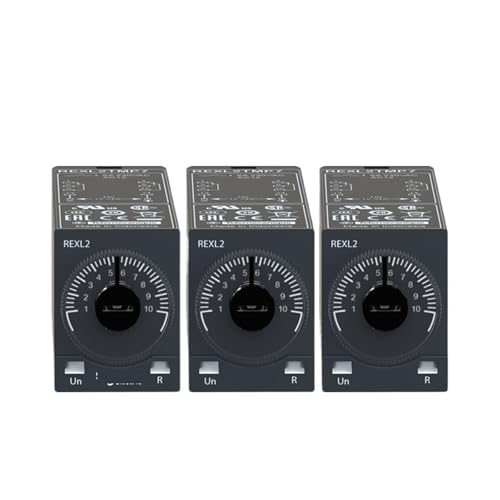Relé de tiempo REXL4TMBD de alta precisión cronométrica y aislamiento reforzado 24V