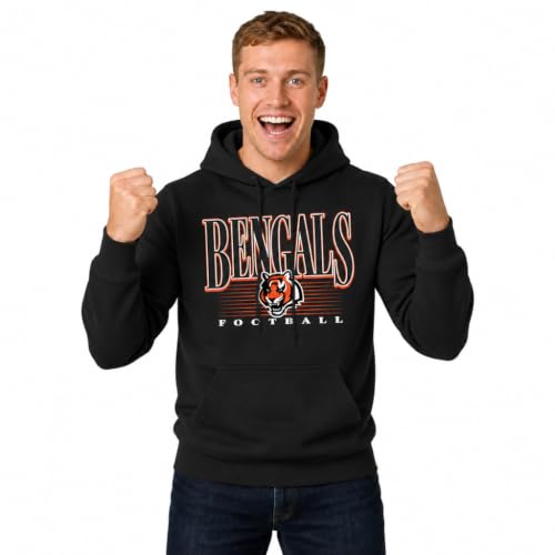 Kangourou NFL molleton doux adulte unisexe Noir 4X-Large