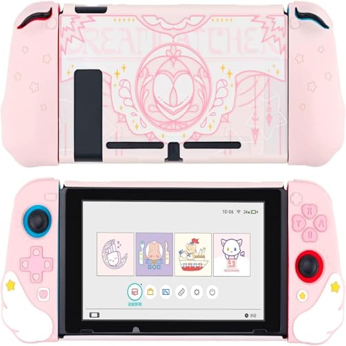 Image of GeekShare Protective Case Compatible with Switch Console and Joy Con- Slim Cover Case with Ergonomic Design for Switch Model- Star Wings (For Switch 2017)