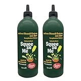 Food-United SqueezeMe Natives Olivenöl Extra 2x750 ml von Pantaleo einfacher Gebrauch & präzise Dosierung, perfekt für Gastronomie & Zuhause, für Pasta, Fisch, Meeresfrüchte, Gemüse, & Fleisch