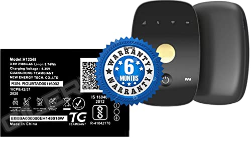 Image of THE BATTERY STORE Compatible Jio /Airtel WiFi Dongle Battery (4G FI2 /M2 Hotspot)
