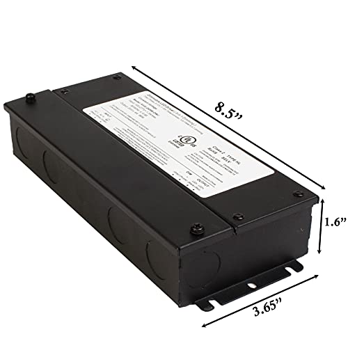 Image of 24v 96w Dimmable LED Driver, UL LISTED AC to DC ELV /MLV /TRIAC / 0-10v PWM / POTENTIOMETER POWER SUPPLY Compatible with Lutron and Levition