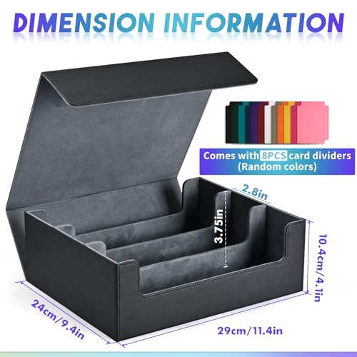 Uaono Card Storage Box For Trading Cards thumb #2