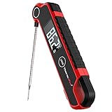 ThermoPro TP620 Instant Read Meat Thermometer with Thermocouple Sensor, Ambidextrous Backlight Kitchen Thermometer with Motion-Sensing, Digital Food Thermometer for Cooking Smoker BBQ Grill