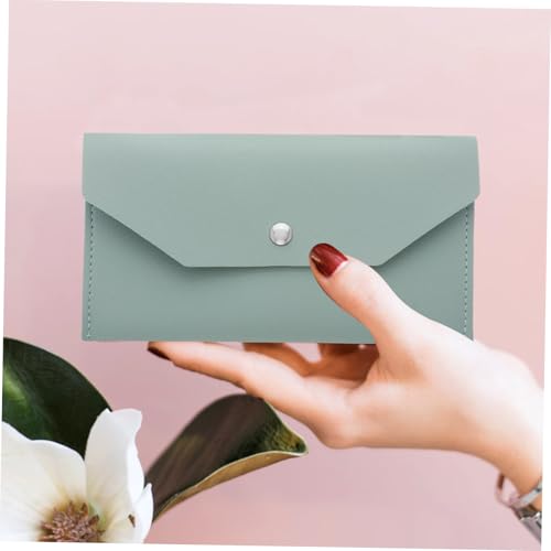 Slim Wallet Women Small Cash Envelope Card Holder Coin Purse Minimalist Design4