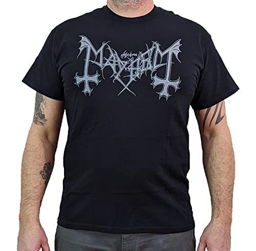 Mayhem (Winged Demon) Men's T-Shirt Black