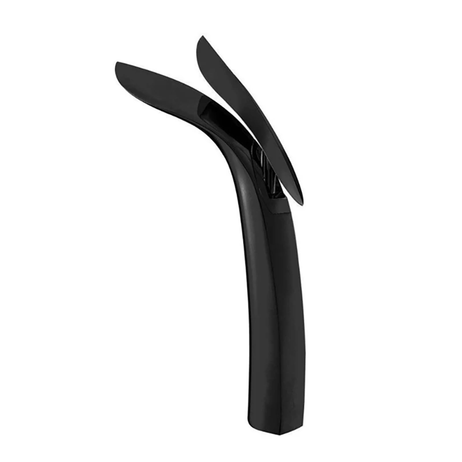 Mitigeur de salle de bain noir mat BR-SR grand robinet en laiton pour vasque à poser moderne