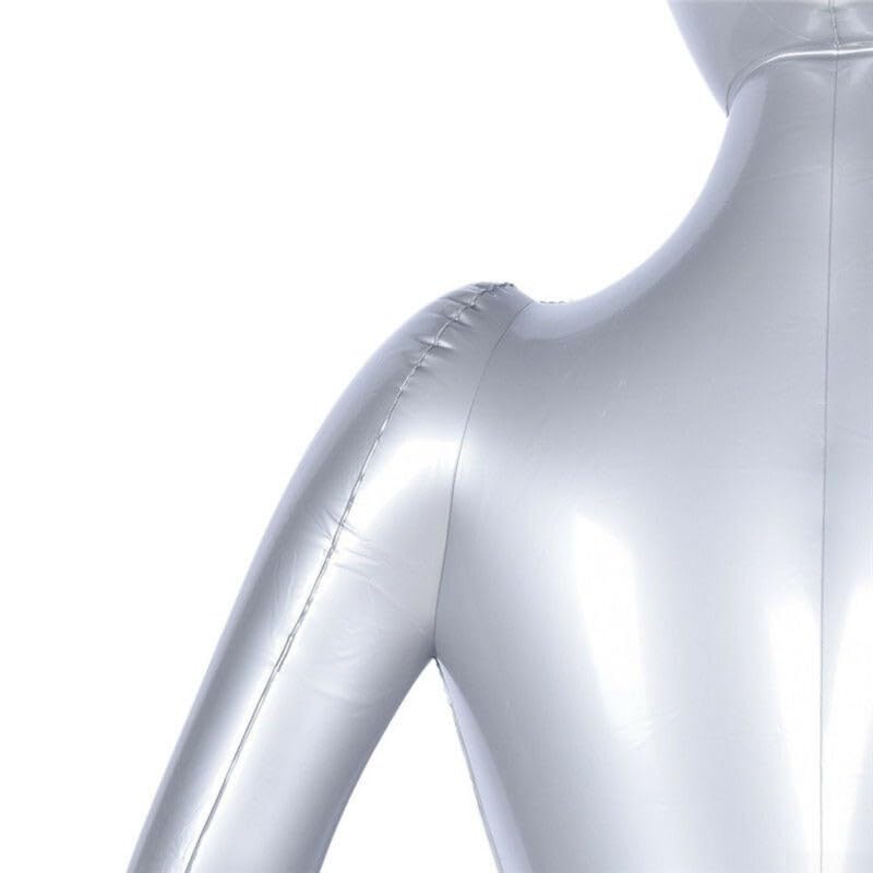 Niceminiwall Mannequin gonflable pour femme - Modèle de mannequin - Aspect professionnel - 165 cm de haut - En PVC - Pour femme