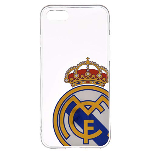 LA CASA DE LAS CARCASAS Funda Oficial del Real Madrid Escudo Transparente para iPhone 7 Plus - 8 Plus. Protege tu iPhone con los Colores y el...