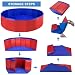 Faltbarer Hundepool,50x8 cm Hundeplanschbecken,Planschbecken für Haustiere für Kleine und Große Hunde, PVC Schwimmbecken, Faltbare Hundepool für Kleine Hunde 