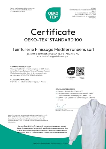 SNV Blouse agroalimentaire et médicale Premium Lavable Manches Longues avec Finition Manches élastiquées. Disponible de la Taille XS à 3XL, m, Blanc – vue 4