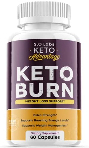 Keto Advantage Keto Burn Weight Management Pills 1500 for Diabetics Advanced Keto Friendly Formula (60 Capsules)