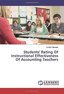 Students' Rating Of Instructional Effectiveness Of Accounting Teachers