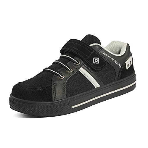 DREAM PAIRS Big Kid Boys' 151014-K Black School Loafers Sneakers Shoes Size 4