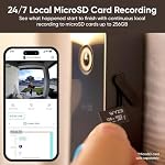 Wyze Video Doorbell v2, Wired, 2K Video, Two-Way Audio, Color Night Vision, Compatible with Alexa & Google Assistant, Black (Renewed)