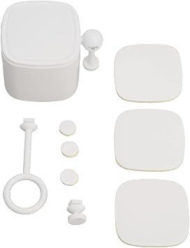 Intelligent Switch Button Pusher with Wireless Connection BLE 4.2, App BT Control Smart Home Finger Robot Switch with 500mAh Lithium Ion Battery for Light SwitchesWhite