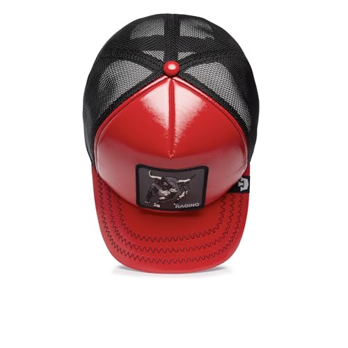 Image of Goorin Bros. Patent Pending Collection Trucker Hat, Red (Pamplona), One Size
