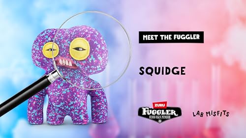 Fuggler Laboratory Misfits by ZURU Funny Ugly Monster, Plush, Collectible, Silly, Toy (Squidge) - image 6
