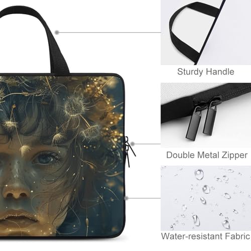 Bolso bandolera para laptop 13 pulgadas unisex miniatura 3