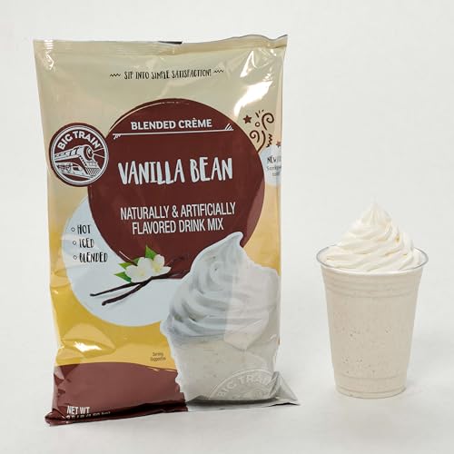 Big Train Vanilla Bean Blended Cr&egrave;me Beverage Mix, 3.5 Pound (Pack of 1)
