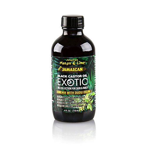 Jamaican Mango and Lime Black Castor Oil, Ximenia with Dudu Osum, 4 Ounce