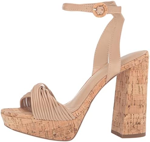 Charles by Charles David Women's Ideally Heeled Sandal, Linen, 6.5 | Image 7