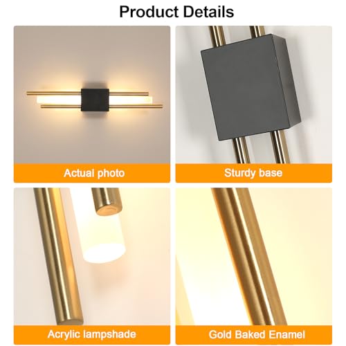 Lámpara de Pared LED Moderna de 10W para Evitar Cansancio Ocular 3