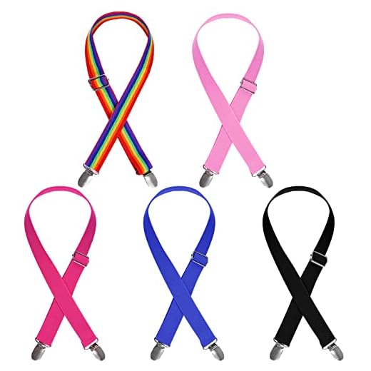 5pcs Dog Suspenders Dog Diapers Suspenders Dog Suspenders for Diapers Female Male Adjustable Dog Diapers Suspenders Dog Pet Diapers Keeper for Dog Diapers Pet Clothes Small Medium Large Dogs (Mixed)
