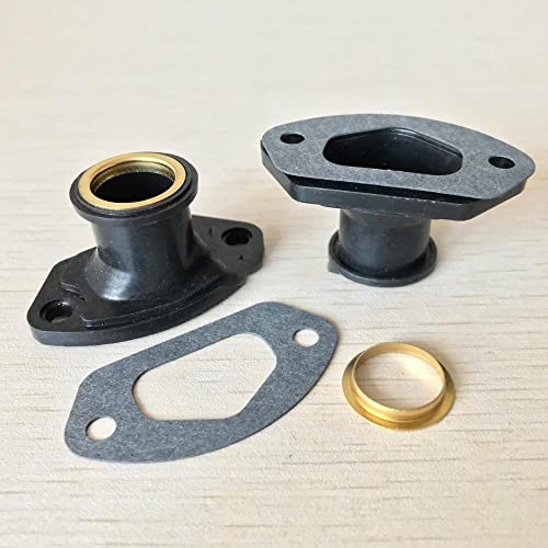 2 set di parti for motosega Collettore di aspirazione di scarico con anello e amp;Guarnizione adatta for parti di motoseghe 45CC/4500 52CC/5200 58CC/5800 Strumenti Parti